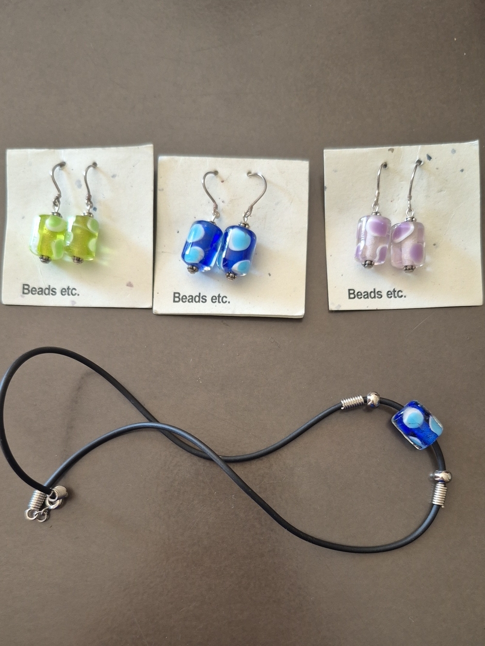 6. 🌸 2/$15 Assorted Glass Earrings